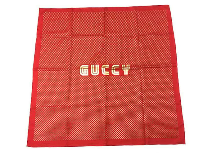 Gucci -- Red Silk  ref.1397583