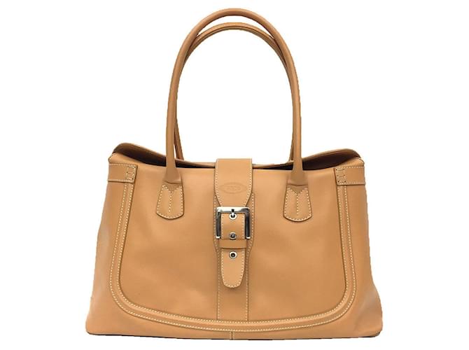 Tod's Cuir Beige  ref.1397584