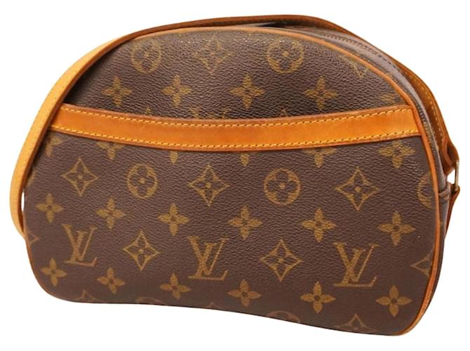 Louis Vuitton Blois Castaño Lienzo  ref.1397592