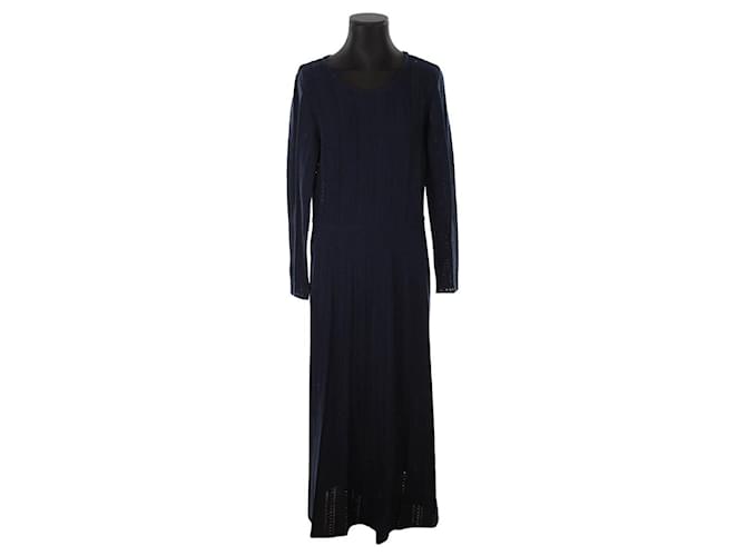 Autre Marque Cotton dress Blue  ref.1397638