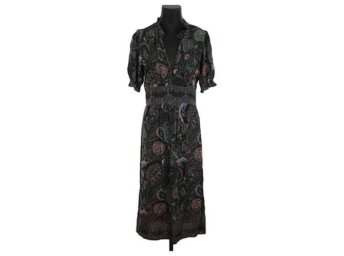 Bash Robe noir Viscose  ref.1397643