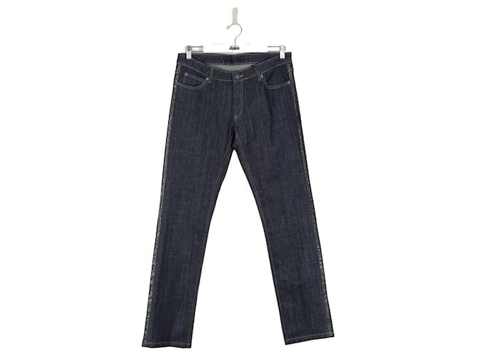 Zadig & Voltaire Gerade geschnittene Jeans aus Baumwolle Blau  ref.1397653