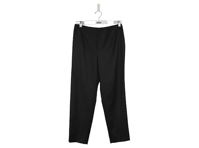 Dior Straight wool pants Black  ref.1397654