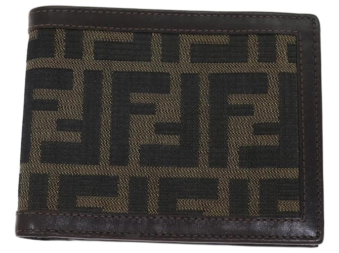 Fendi Zucca Marrone Tela  ref.1397668