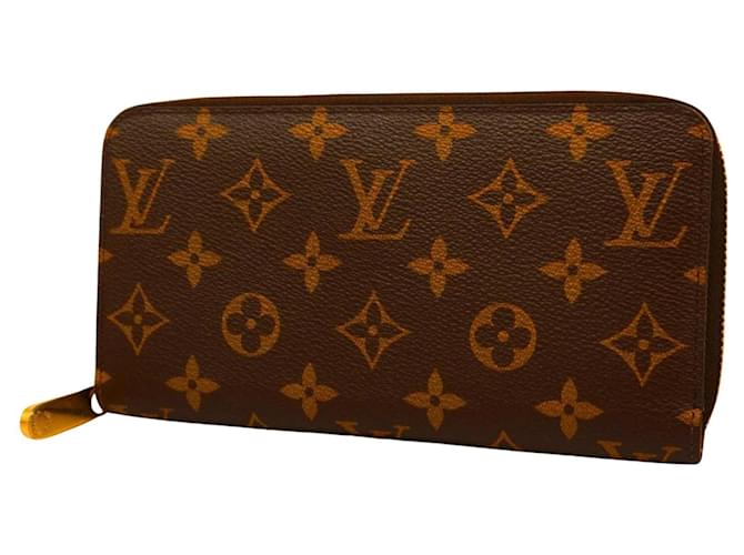 Louis Vuitton Zippy Wallet Toile Marron  ref.1397677