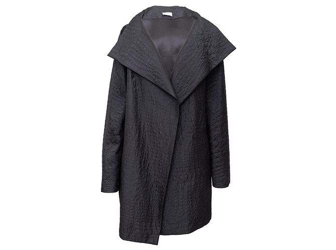 Autre Marque Chaqueta texturizada Dušan Negro
