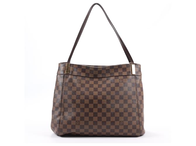 Louis Vuitton Damier Marylebone GM Shoulder Bag N41214 Brown Leather  ref.1397705