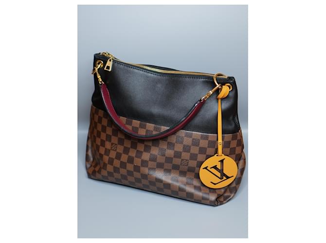 Louis Vuitton Bolso Cabás Maida Hobo Braun Leinwand  ref.1397710