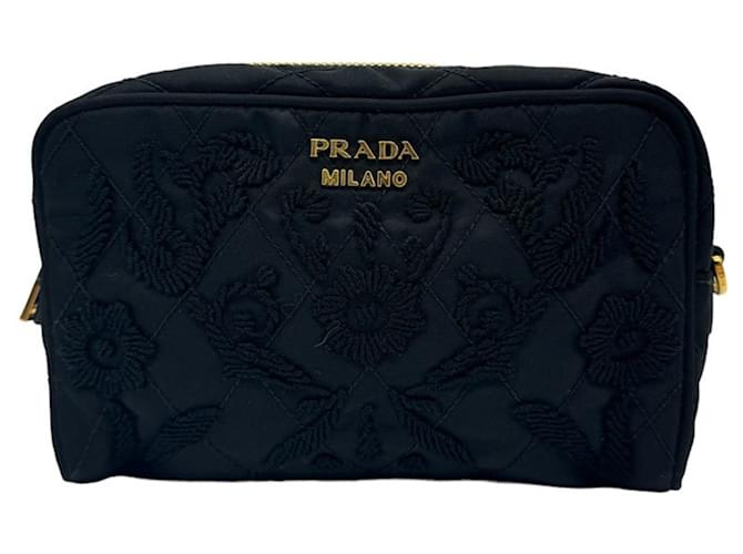 Prada Tessuto Nero Sintetico  ref.1397759