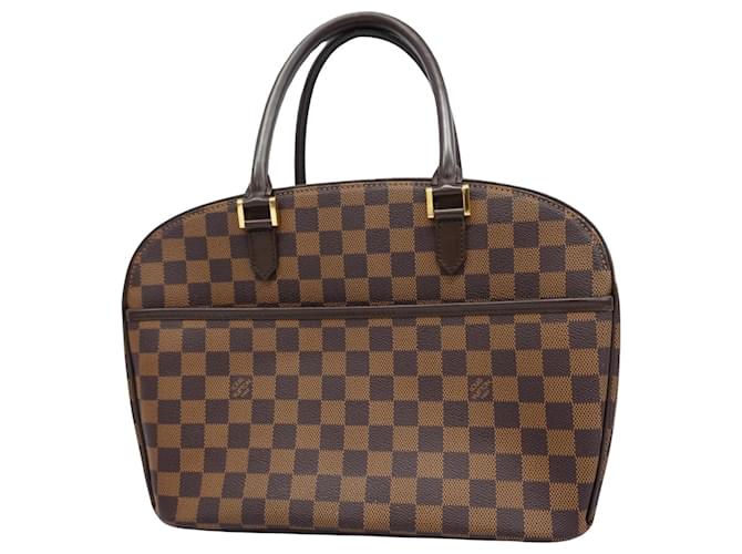 Louis Vuitton Sarria Marrone Tela  ref.1397771