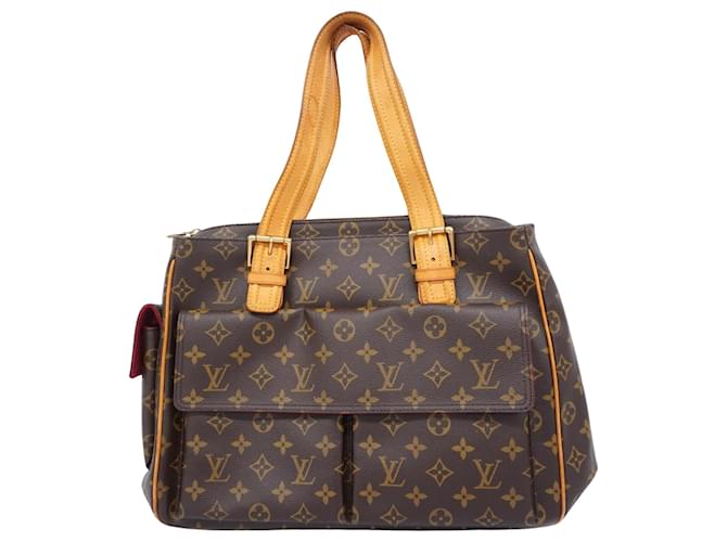 Cité Louis Vuitton Multipli Cite Castaño Lienzo  ref.1397773