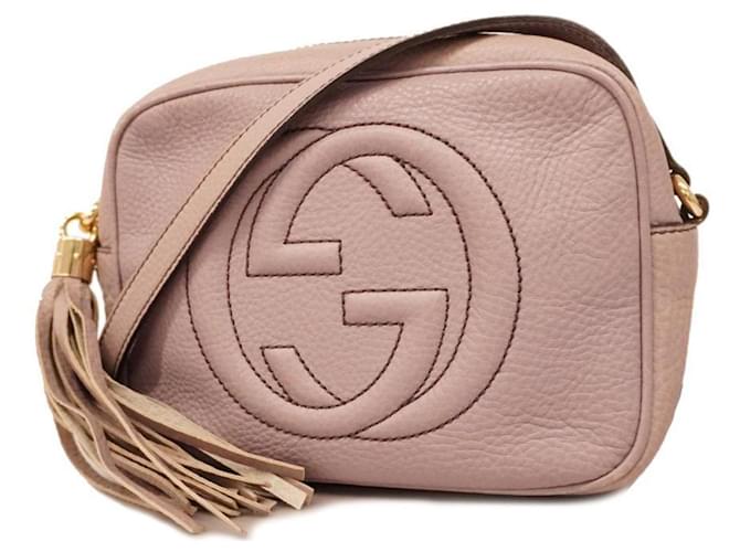 Gucci Soho Cuir Violet  ref.1397785