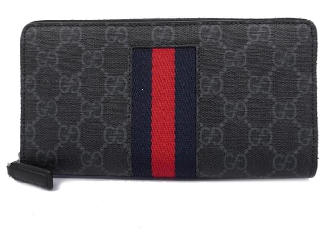 Gucci Suprême GG Toile Noir  ref.1397789