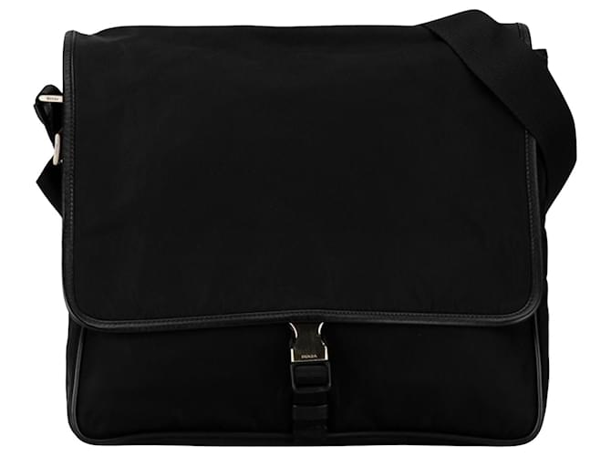 Prada Tessuto Black Synthetic  ref.1397799