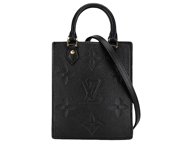 Louis Vuitton Sac plat Cuir Noir  ref.1397805