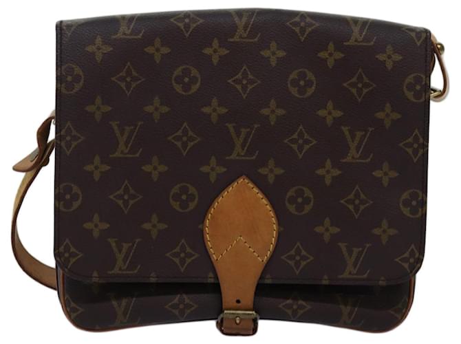 Cartouchiere Louis Vuitton Cartouchière Brown Cloth  ref.1397846