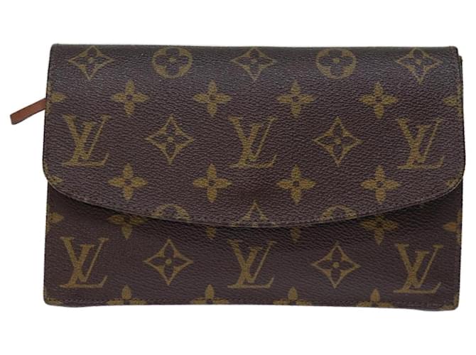 Louis Vuitton Pochette Rabat Castaño Lienzo  ref.1397859