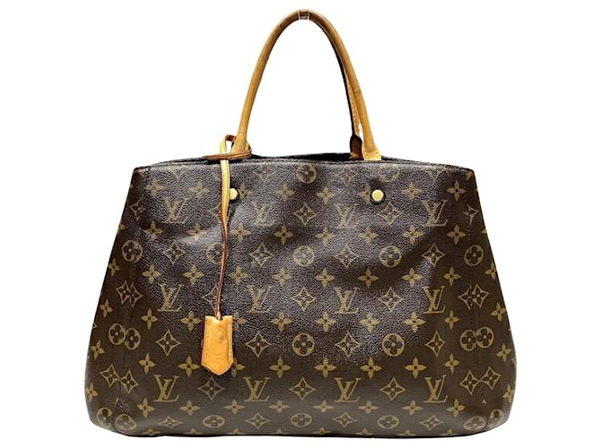 Louis Vuitton Louis  Vuitton Montaigne Marrone Tela  ref.1397885