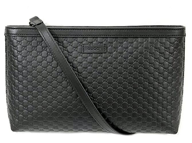 Gucci Micro Guccissima Nero Pelle  ref.1397908