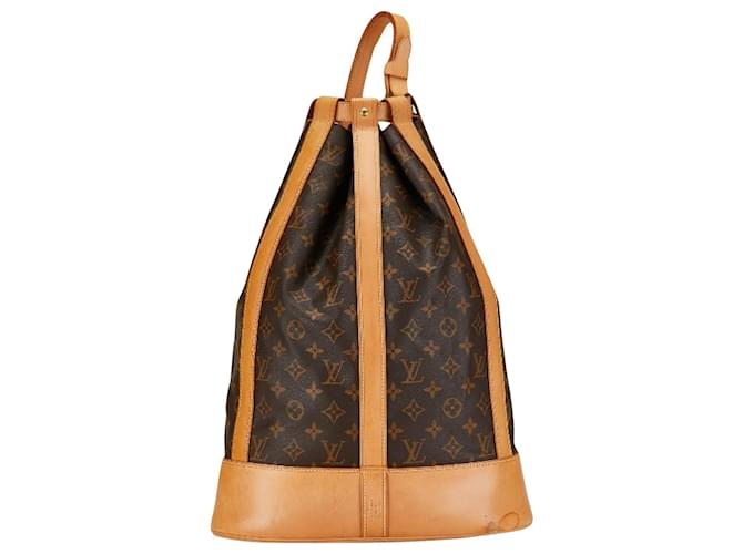 Louis Vuitton Randonnée Brown Cloth  ref.1397937