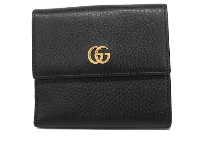 Gucci GG Marmont Black Leather  ref.1397988