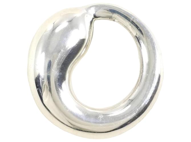 Tiffany & Co Eternal circle Silvery Silver  ref.1398008