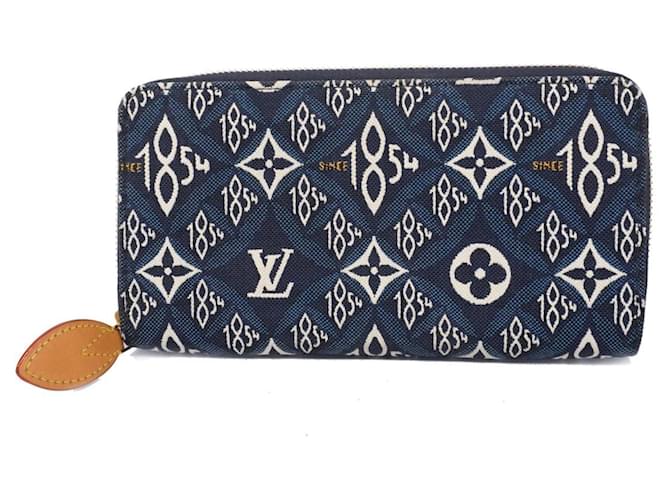 Louis Vuitton Zippy Toile Bleu  ref.1398011