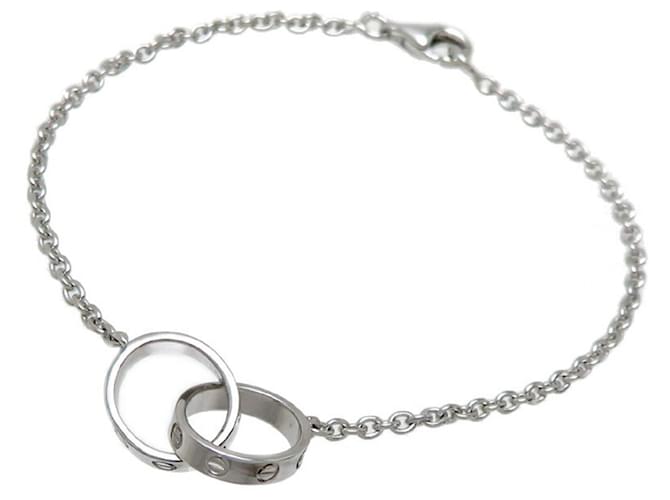 Cartier Love Plata Oro blanco  ref.1398041