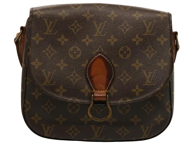 Louis Vuitton Saint Cloud Marrom Lona  ref.1398065