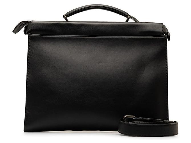 Fendi Leather Peekaboo Handbag  Leather Handbag 7VA406 in Good condition  ref.1398137