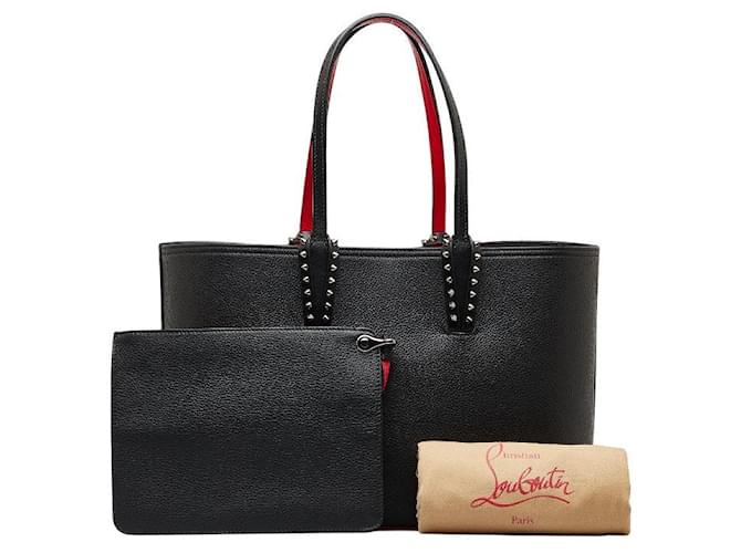 Christian Louboutin Studded Cabata Tote  Leather Tote Bag in Excellent condition  ref.1398140