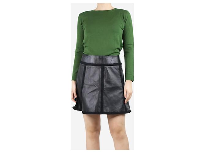 Autre Marque Green wool sweater - size UK 10  ref.1398165