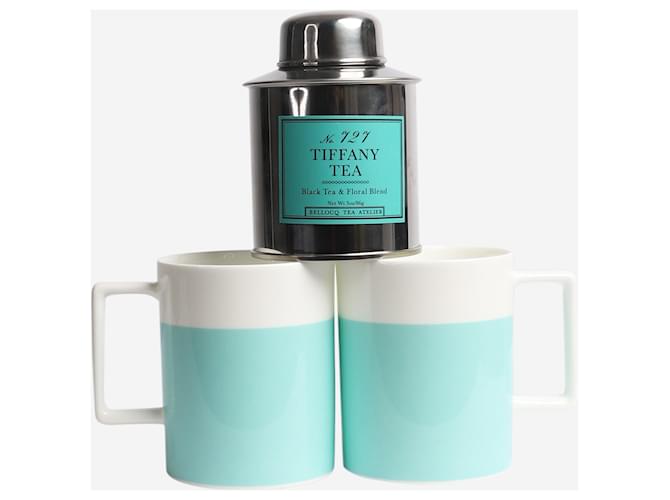 Tiffany & Co Turquoise tea set Blue  ref.1398171