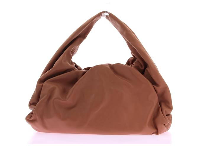 BOTTEGA VENETA Borsa a mano T. Pelle Cammello  ref.1398185