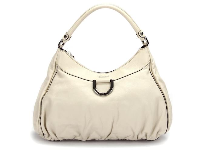 Gucci Bolsa de ombro com argola em D Abbey de couro 327786  ref.1398244