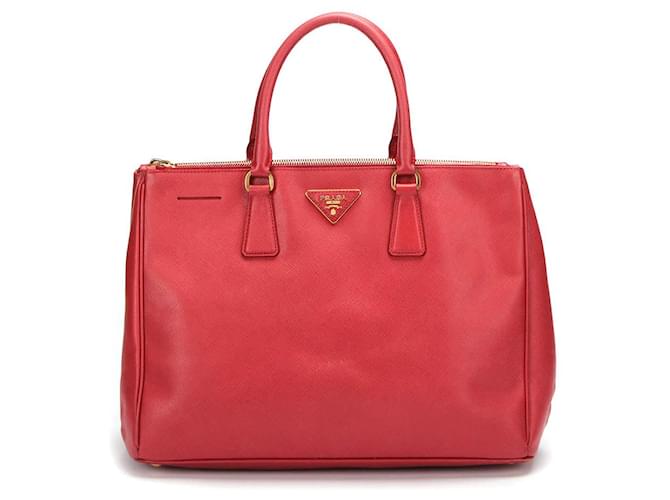 Prada Borsa tote Galleria con zip foderata in Saffiano Pelle  ref.1398250