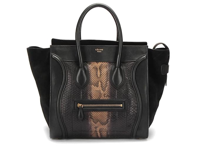 Céline Leather Luggage Tote Bag UGA0122  ref.1398266