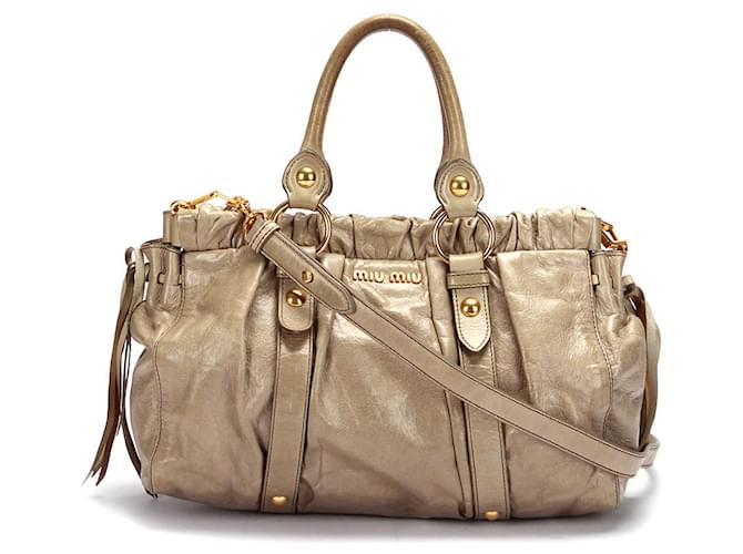 Miu Miu Sac cabas en cuir 194  ref.1398269