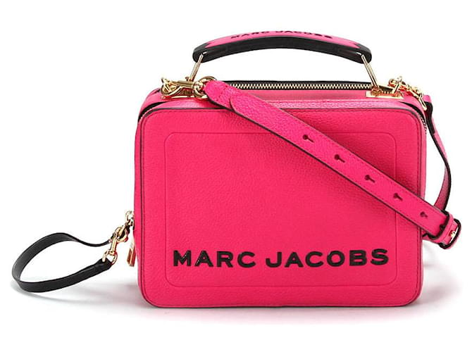 Marc Jacobs Bolsa The Box de couro PSL1149  ref.1398272