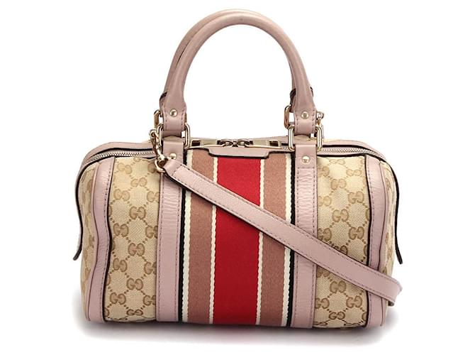 Gucci Bolsa GG Canvas Web Joy Boston 269876 Lona  ref.1398285