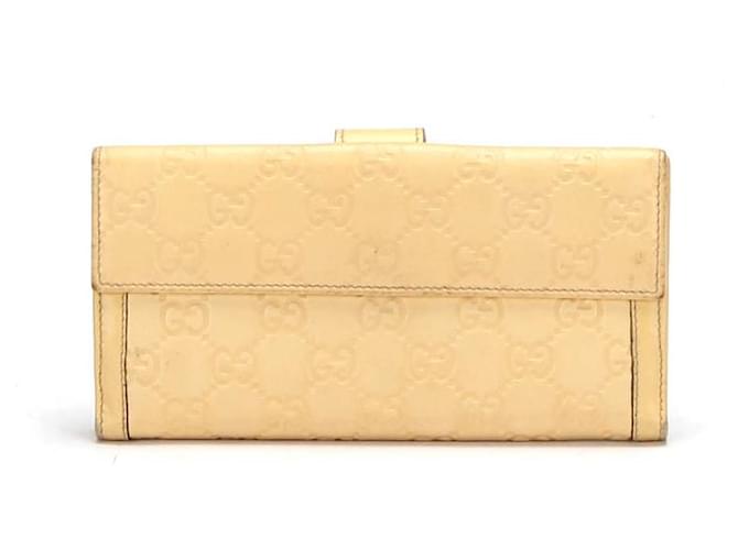 Cartera larga Guccissima 231837 Cuero  ref.1398318