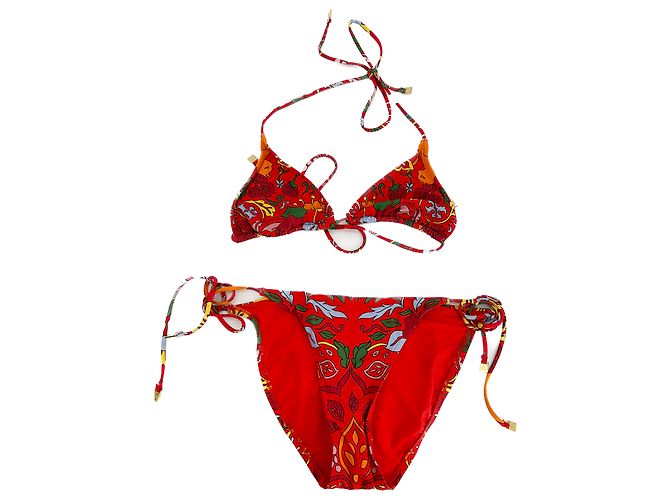 Tory Burch Badebekleidung T.International S Polyester Rot