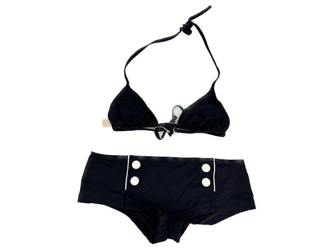 ERES  Swimwear T.FR 38 Polyester Black  ref.1398334