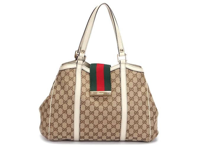Gucci GG Canvas Web Nouveau sac à bandoulière pour femme 233609 Toile  ref.1398341