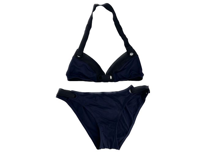 Eres costume da bagno T.FR 38 Poliestere Blu navy
