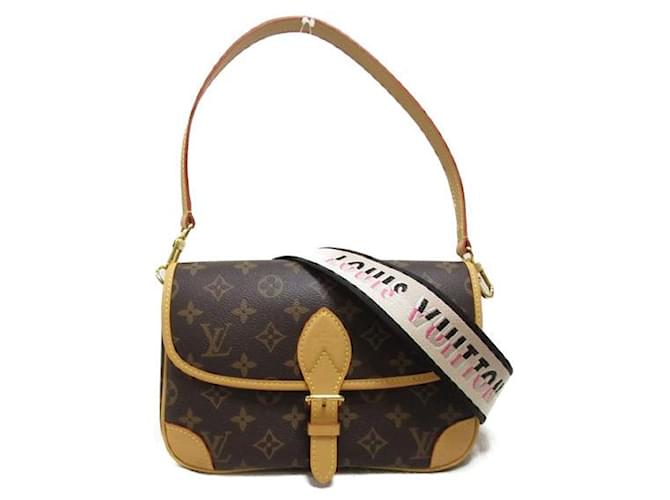 Louis Vuitton Diane NM PM Canvas Shoulder Bag M45985 in Excellent condition Cloth  ref.1398364
