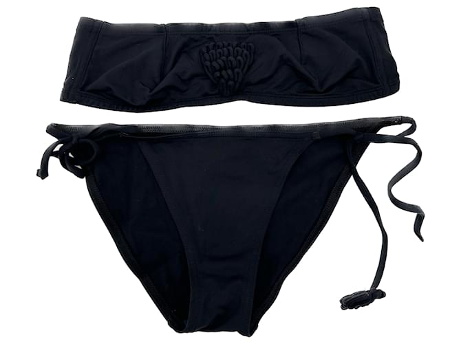 Costume da bagno ERES T.FR 38 Poliestere Nero  ref.1398375