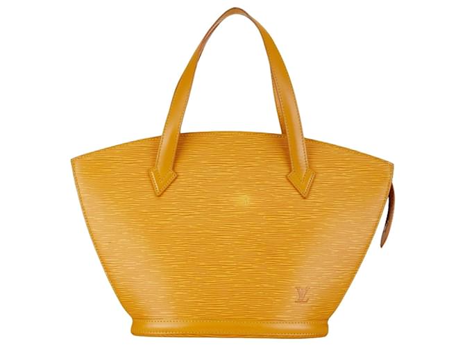 Louis Vuitton Saint Jacques Amarelo Couro  ref.1398404