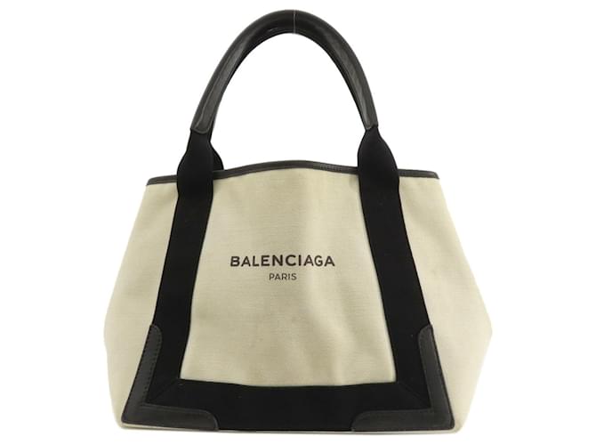 Everyday Balenciaga Navy Cabas Multicolor Lienzo  ref.1398416