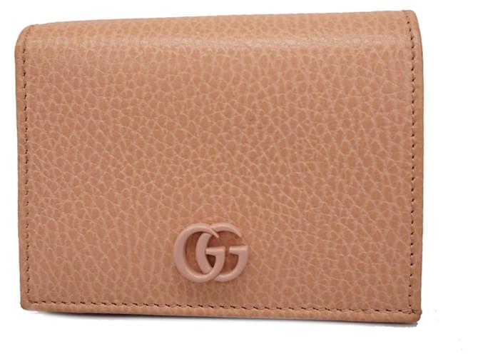 Gucci GG Marmont Cuir Rose  ref.1398431